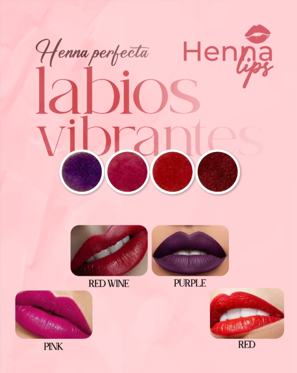 HENNA LIPS ZOE 30 APLICACIONES